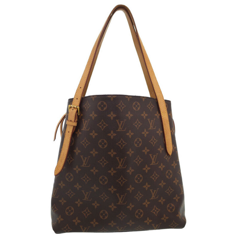 Louis Vuitton Monogram Leather Brown Voltaire Tote Bag